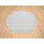 Tapis rond gris en laine naturelle tissé à la main 8 pi x 8 pi F64FDD47348B4C858A1A4A25FFA7A92C