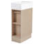 Ensemble de meuble-lavabo simple 18,61 po avec plateau en céramique Josslin-216279531