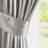 Pleat Curtain Panel With Tieback (Single) 52X84"-1722764696