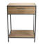 Axton 52cm W Solid Wood Bedside Table