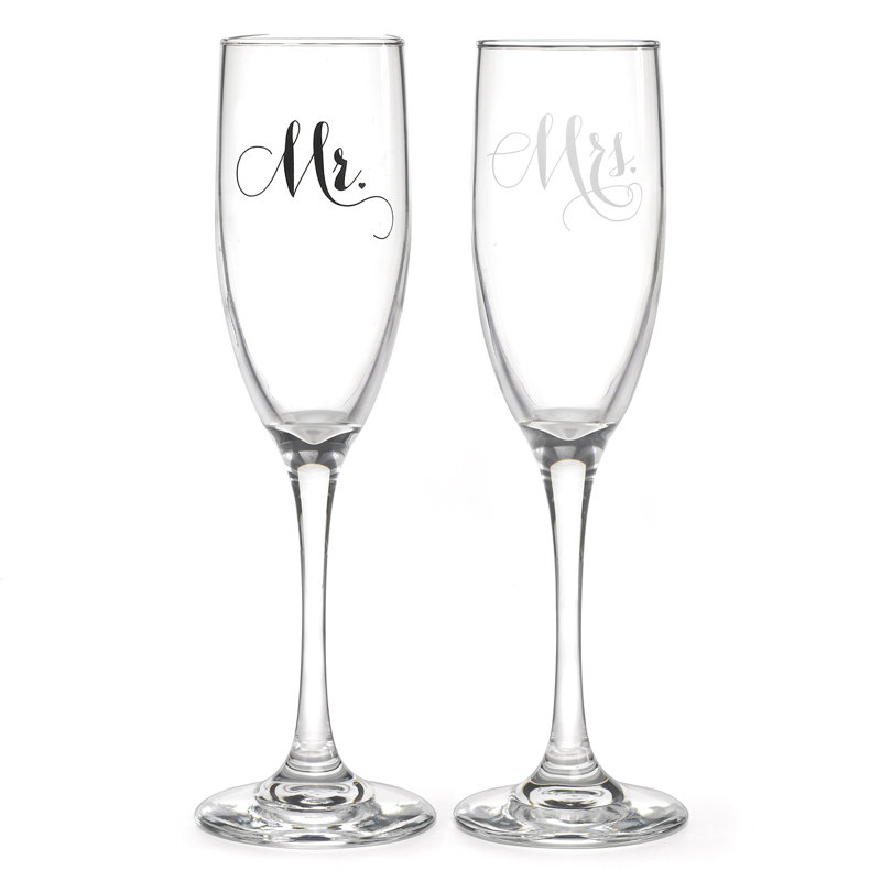 12oz. Flute Set