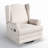 Serenity Swivel Reclining Glider with USB-1184750542