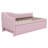 Upholstered Linen Daybed with Trundle Bed-1014872334