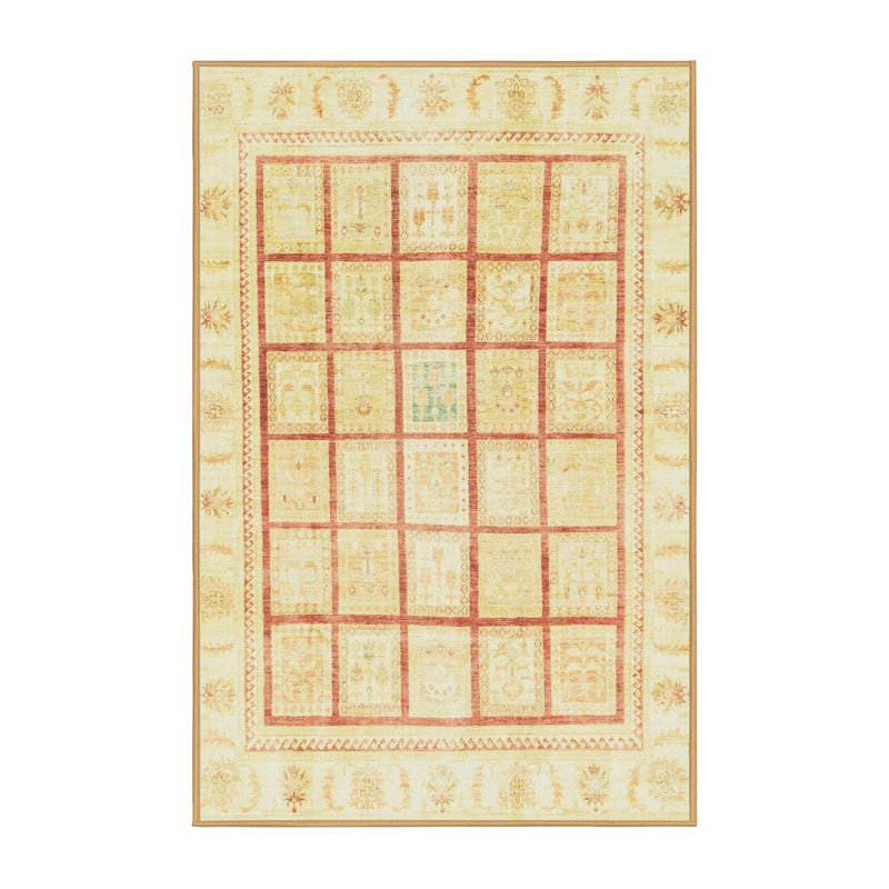 Abstract Indoor Rug, Rectangle 7' x 10'