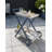 Marceline Freeport Park Bar Cart with Solid Wood Outer Material