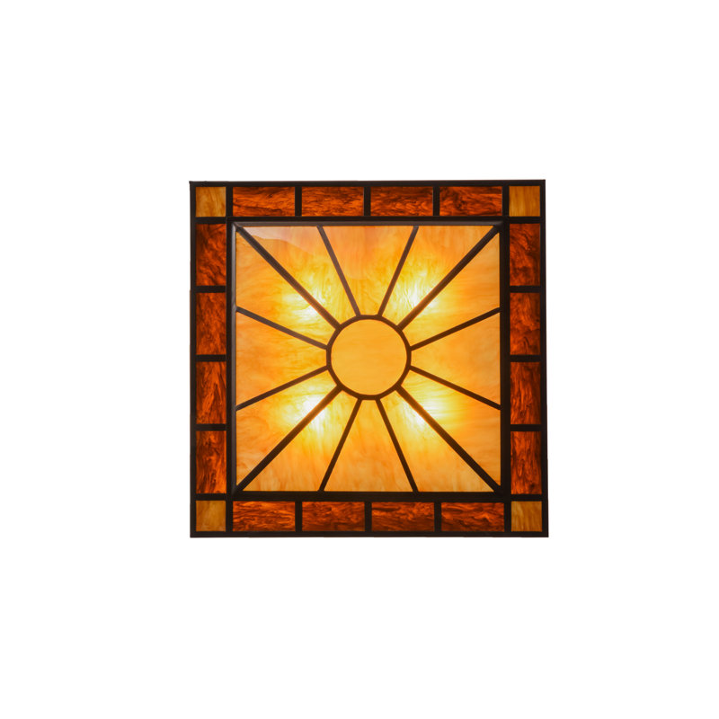 4 - Light Semi Flush Mount