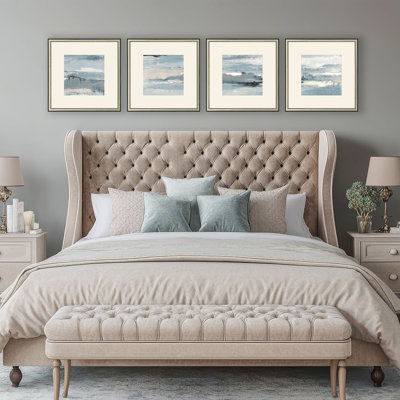 Splendid Blues Framed Art