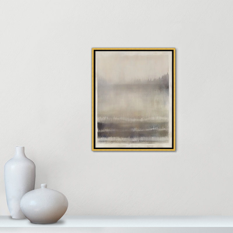 Équilibre équilibré III par Irena Orlov, H 21,5 po x l 17,5 po, Flotteur doré