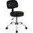 Multi-Functional Drawing Spa Bar Stools With Backrest Pads And Wheels, Black, 22.72 Inches Deep X 22.72 Inches Wide X 37.8 Inches High