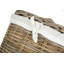 Wicker Laundry Hamper Basket with Lining