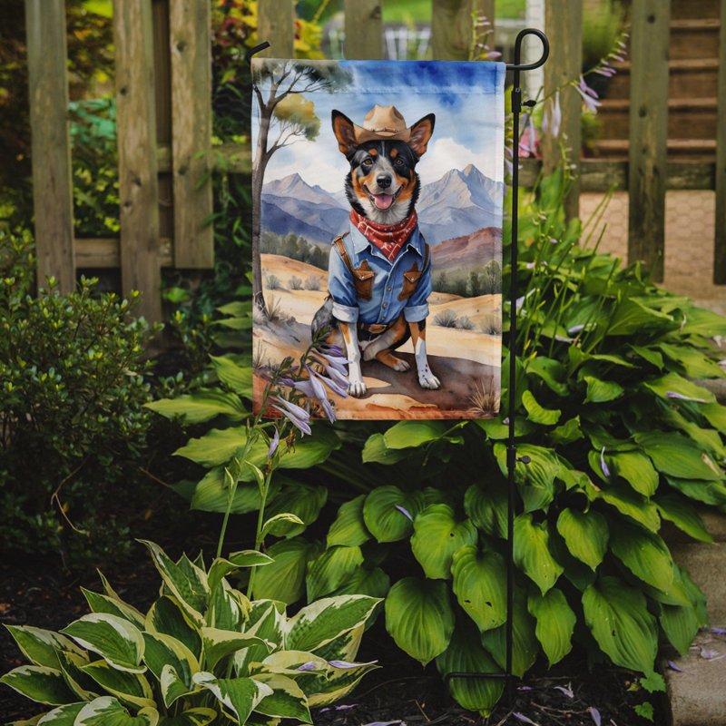 Drapeau Cowboy Welcome Garden, Bouvier australien