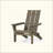 FOLDABLE ADIRONDACK CHAIR With Rich Acacia Wood And Sleek Design For Outdoor Comfort And Convenience-1950561528