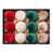 Rouge / blanc / vert / brun
