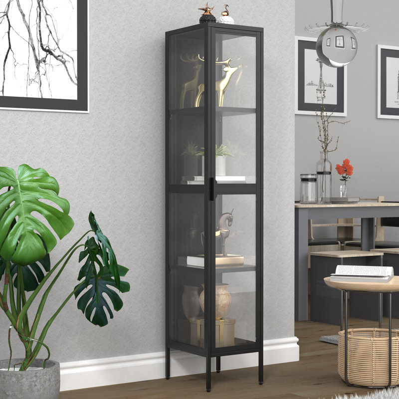 Nairi Display Cabinet, Black