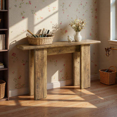 Rustic Style Couch Table,Console Table,Hallway Stand