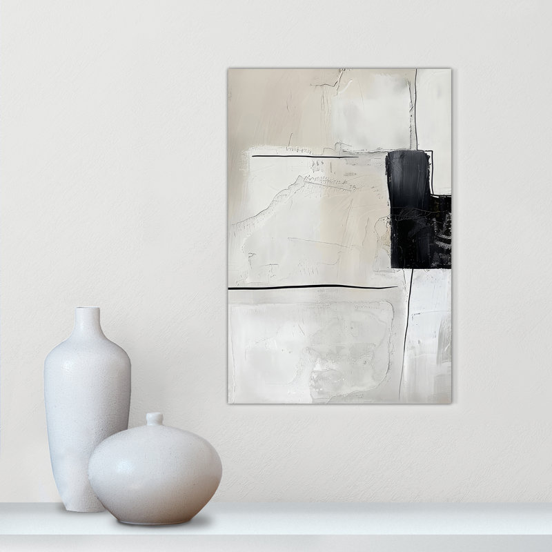 «Neutral Balance I Print» par Lazar Studio, L 12 po x H 18 po, Toile tendue, Ne s’applique pas