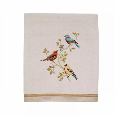 GildedBirds SoftCotton Bath Towel - Ultra Absorbent, Nature-Inspired Bathroom Decor