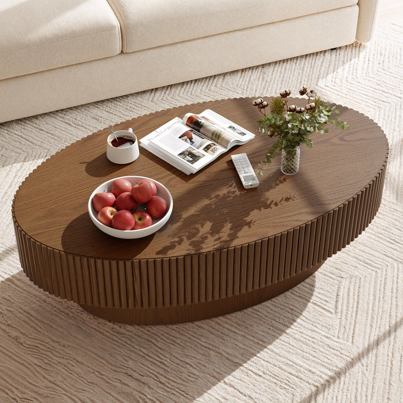 Table basse 44,4 po  , Brun