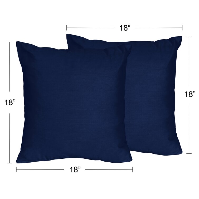 Throw Pillow Inserts (Set of 6, White), 18 X 18 Inches Pillow