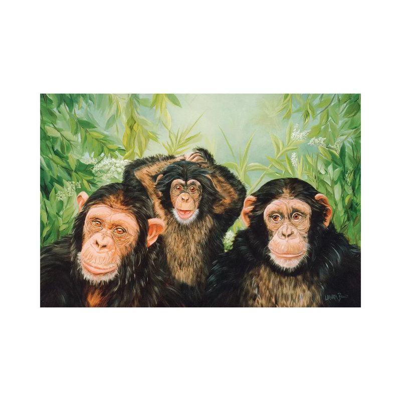 Grandmas Girls by Laura Curtin - Wrapped Canvas Painting, 66.04 cm H x 45.72 cm W x 1.91 cm D
