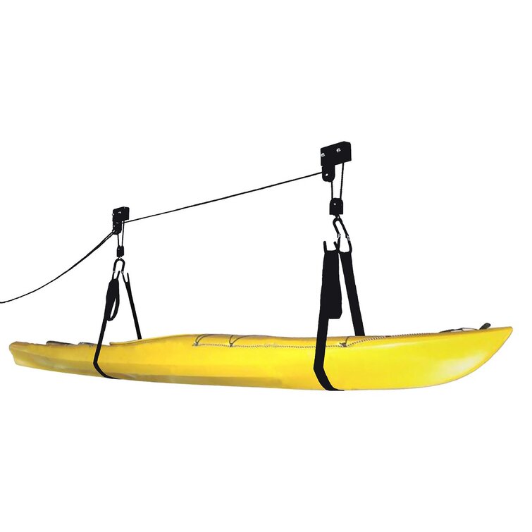 Arlmont & Co. Rad Sportz Kayak Storage Hoist - Overhead Pulley System for Canoes, Bikes, Ladders, and More