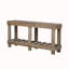 Rivet en métal décor et planche sous la tablette, console pour le couloir, salon-1743088264