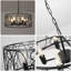 20" Metal Farme Chandelier with Crystal Accents-119208646