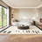 Cream style round curved sofa