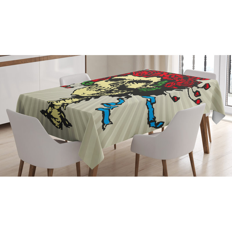 Rose Tablecloth, 90" x 60"