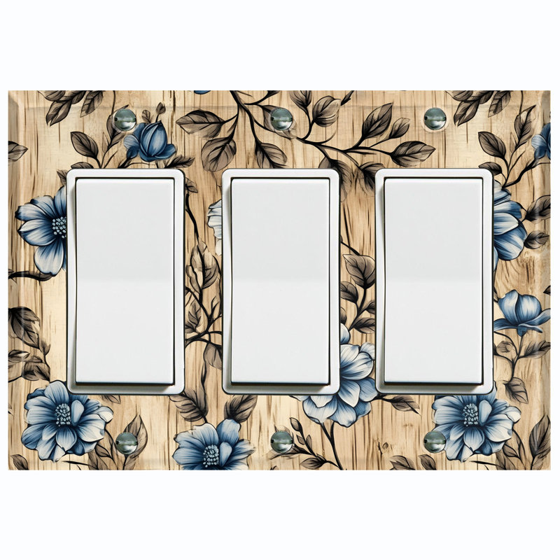 3 - Gang Rocker Standard Wall Plate