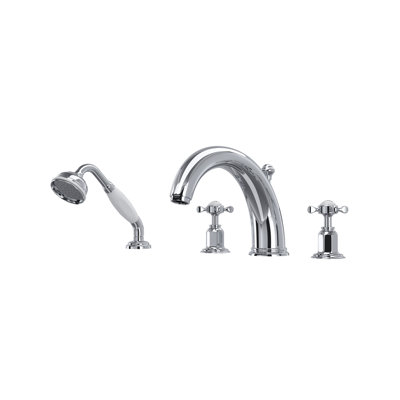 Edwardian™ 4-Hole Deck Mount Tub Filler
