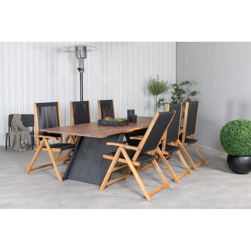 Zulema 6 - Person Dining Set