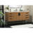 Eugene 60'' Single Bathroom Vanity with Engineered Marble Top-1326085149