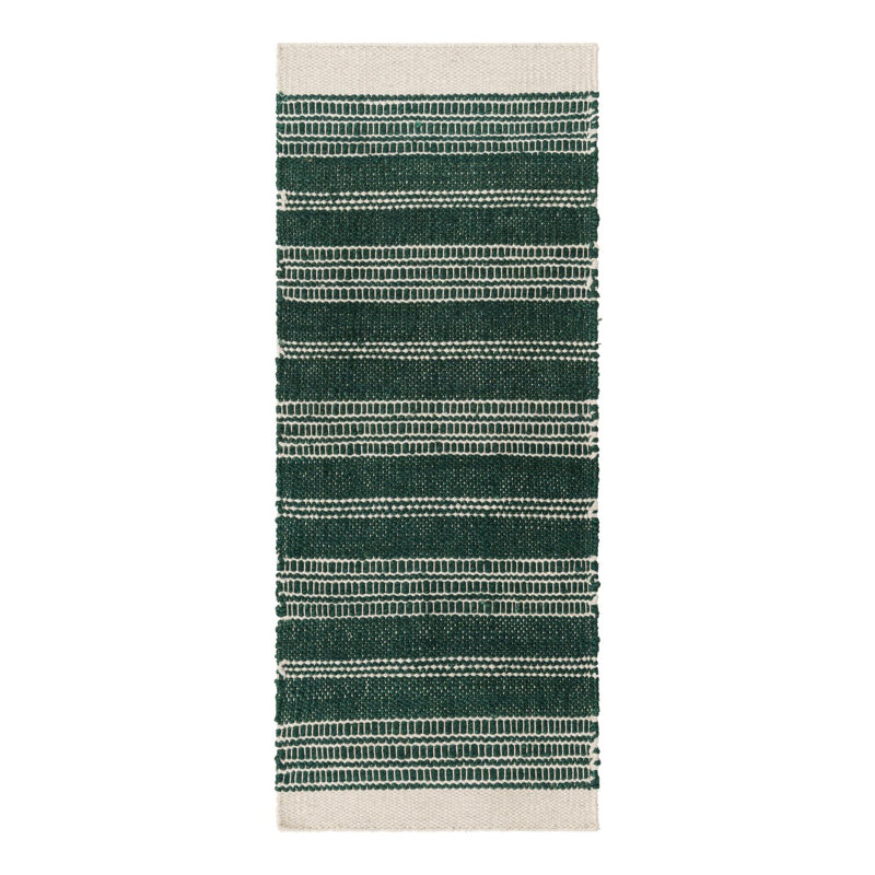 Striped Indoor Rug, Runner 2' x 5'1"
