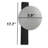 Mid-Century Modern Globe Wall Sconce