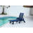 Lounge Chair Outdoor With Wood Texture-833405636