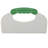 BergHOFF Perfect Slice 3pc 13x9" Covered Rectangular Cake Pan with Tool, Green