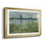 Printemps au bord de la seine - Claude Monet, reproduction encadrée avec passe-partout et verre 1878-100708581-100708586-100708588