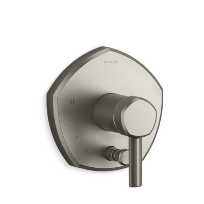 Occasion Rite-Temp Shower Valve Trim With Diverter And Lever Handle