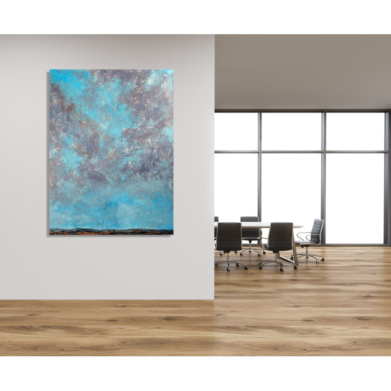 Big Sky - Artist Enhanced Canvas Print, 48" H x 36" W x 1.5" D, Wrapped Canvas