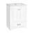 24'' Bathroom Vanity With Ceramic Sink Combo, Modern Freestanding Storage Cabinet  With Silver Handles,  Soft Closing Doors-1371220525