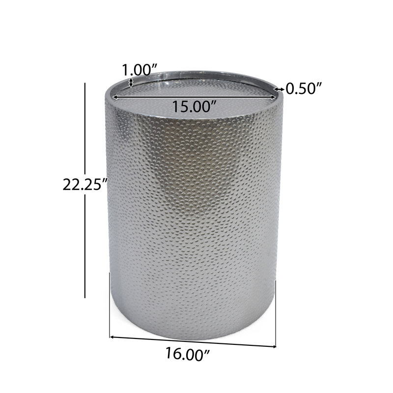 Ensemble de tables de bout Starkey, Argent argent