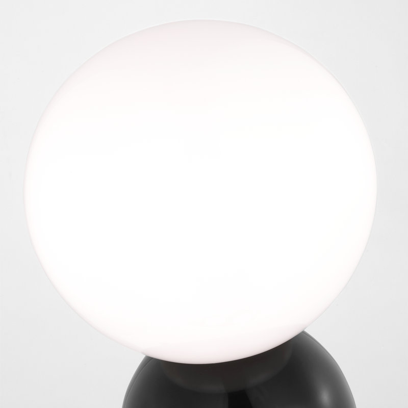 Suki LED Table Lamp, Gloss Black