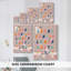 Alphabet floral - Cavas enveloppés de galerie-2050735203