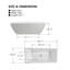 Lydia 59" x 30" Freestanding Soaking Bathtub-776028128