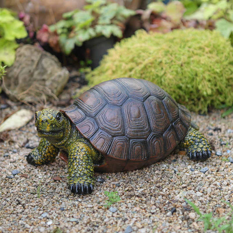 Turtle Statue - Decorative Ceramic Outdoor