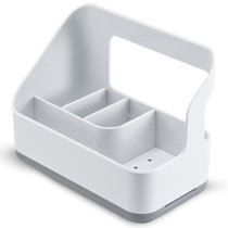 Zulay Kitchen 9x3.5 Silicone Sponge Holder for Kitchen Sink Table