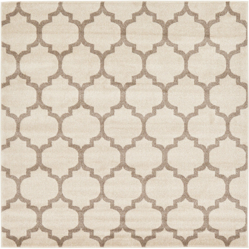 Molly Geometric Indoor Rug, Square 6'1"