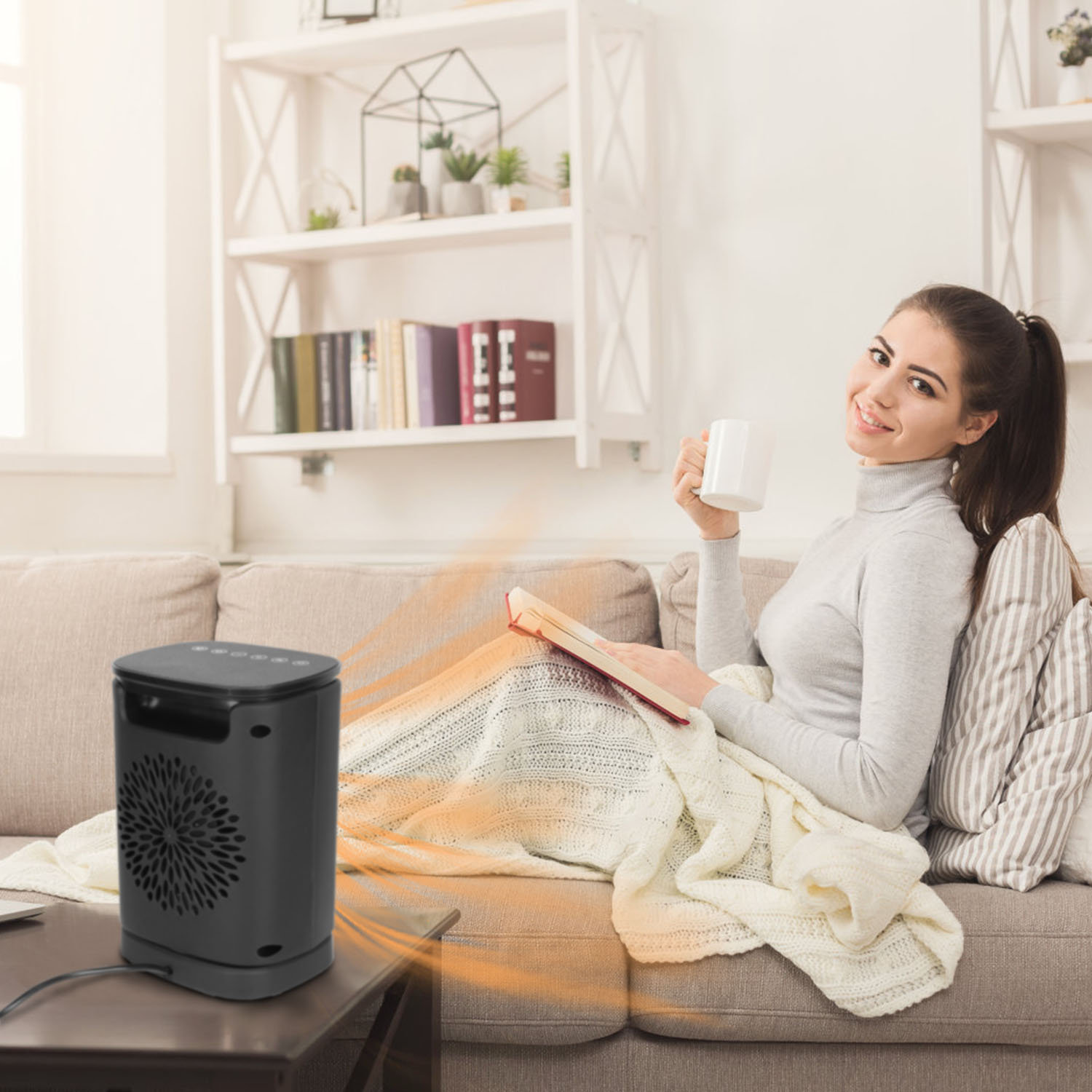 iMounTEK Chaufferette radiante électrique de 5 100 watts pour l ...