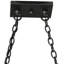 Laramie Steel Handcrafted Oval Chandelier Pot Rack